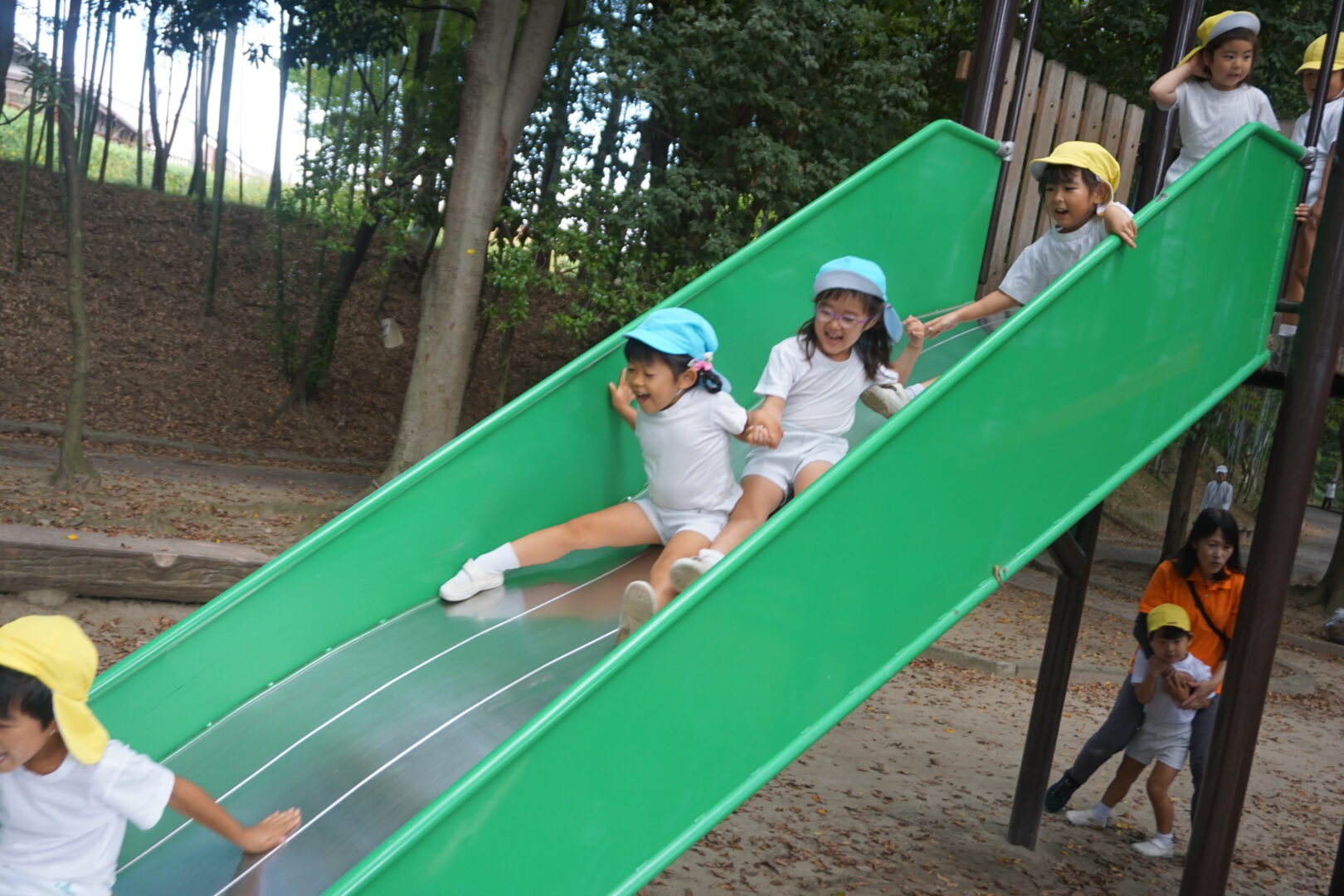 電車に乗って園外保育！ | 西山幼稚園