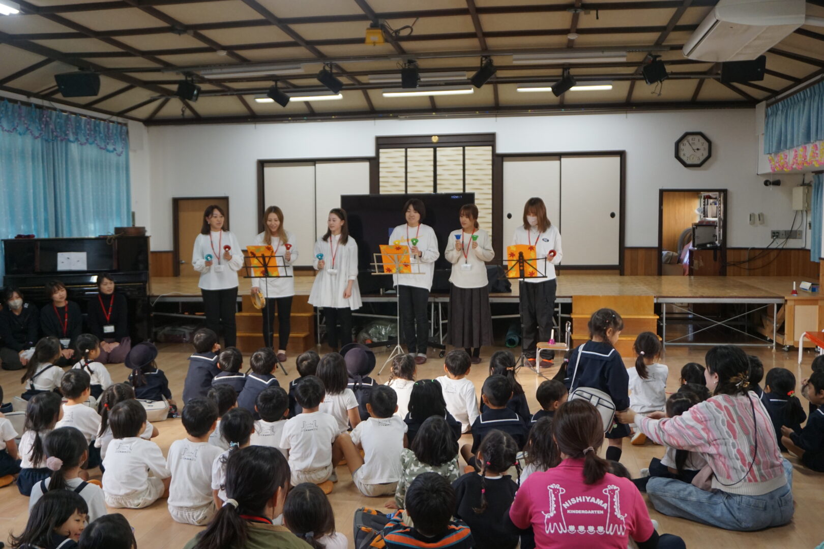 お母さん達のお楽しみ会があったよ♡ | 西山幼稚園