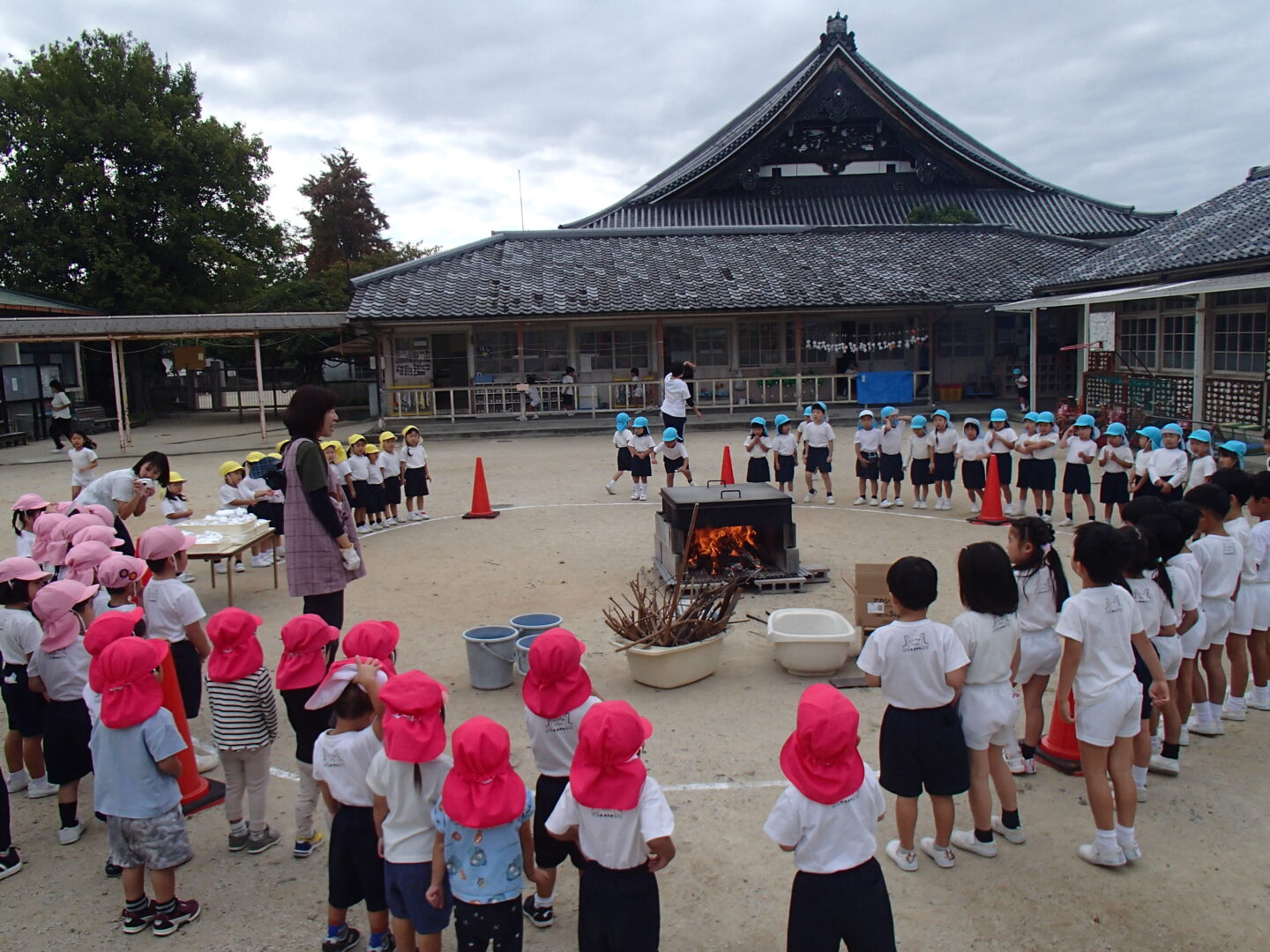 やきいもパーティーをしたよ！ | 西山幼稚園