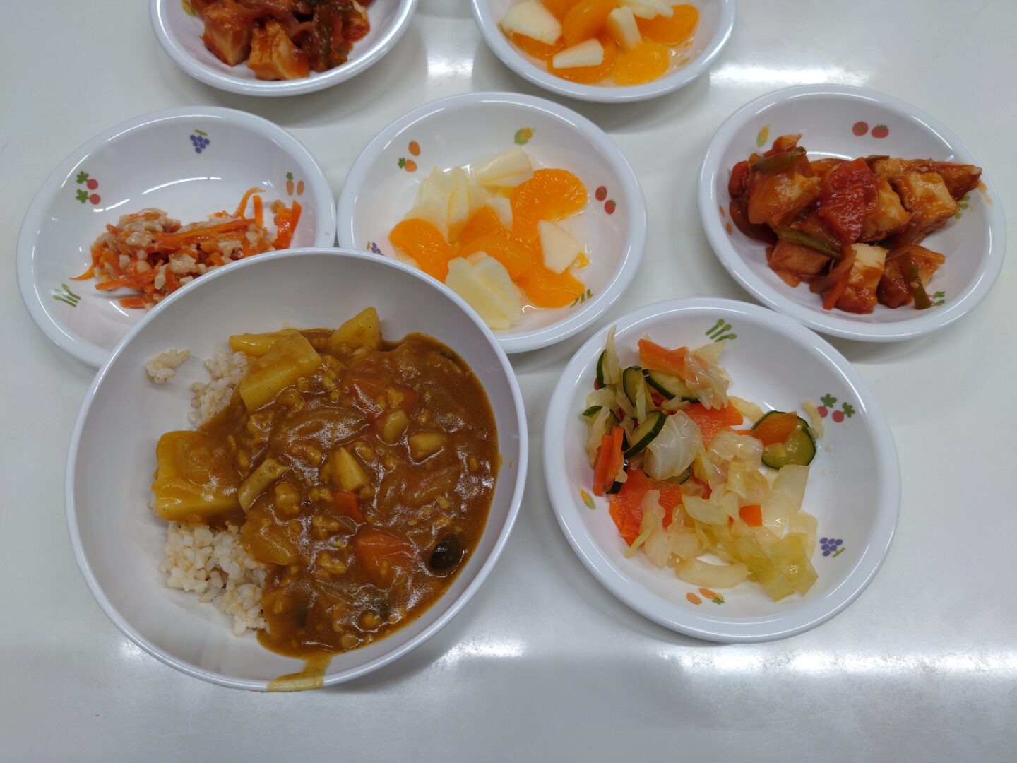 自然派給食の試食会をしました！！ | 西山幼稚園