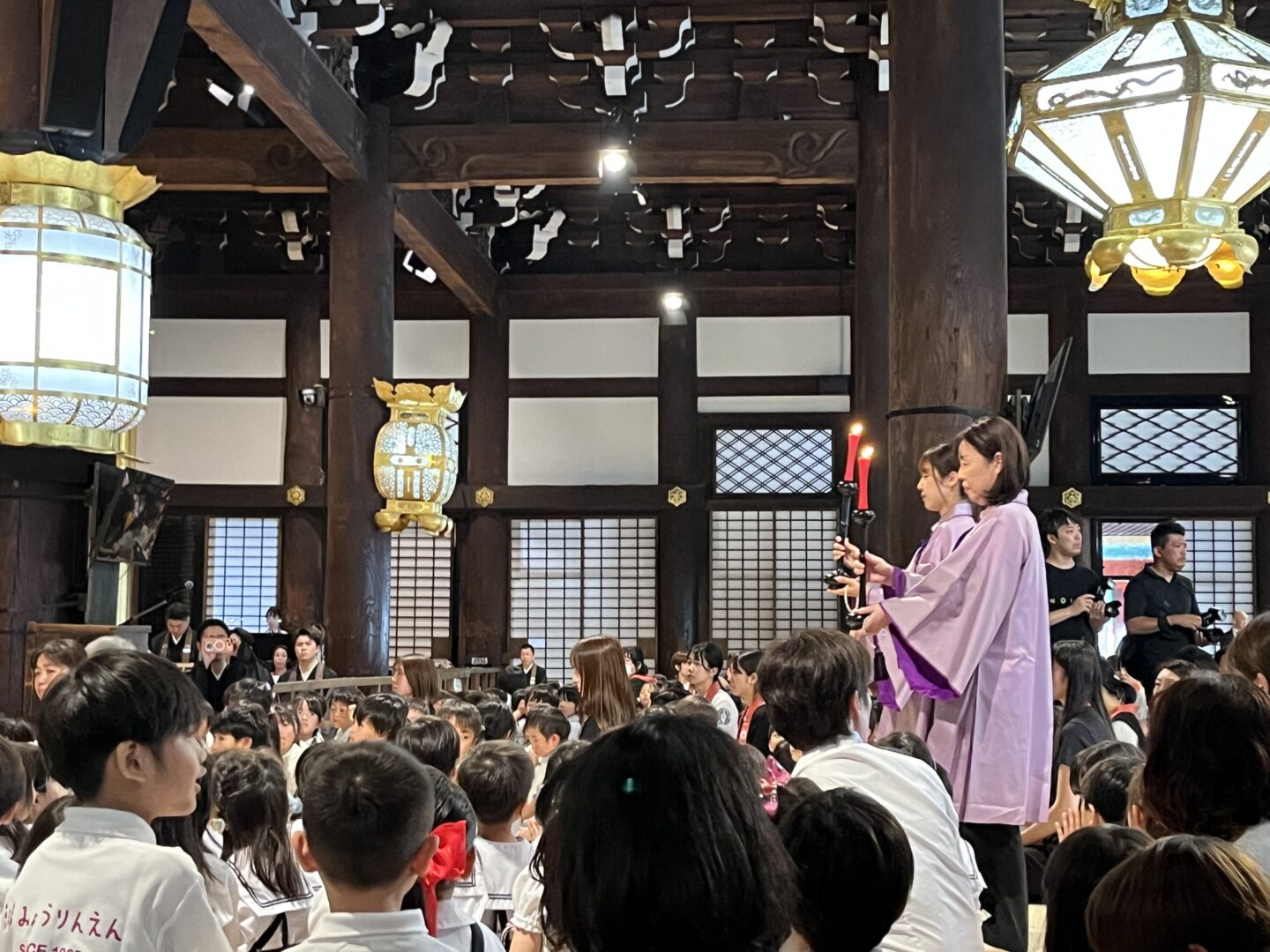 降誕会園児の集いに参加しました！！ | 西山幼稚園